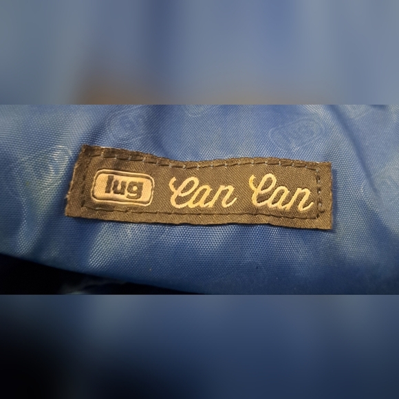 Lug Can Can Dark Tone Nylon Camo Hiking Outdoor Purse Bag w/ Bottle Holder - Picture 15 of 16